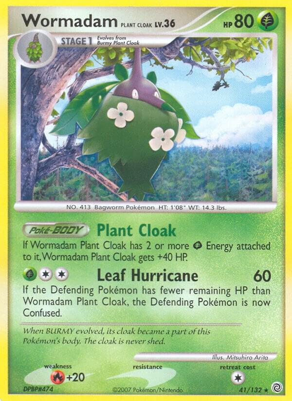 Wormadam Plant Cloak card image