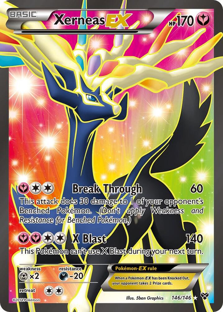 Xerneas EX (146 Full Art) card image