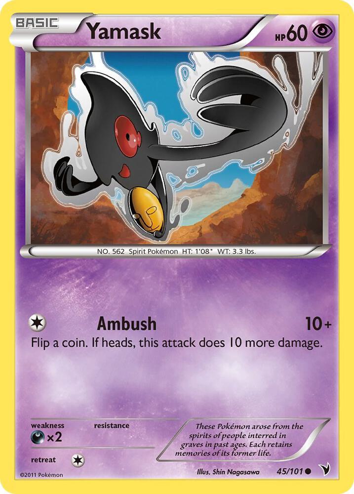 Yamask (45) card image