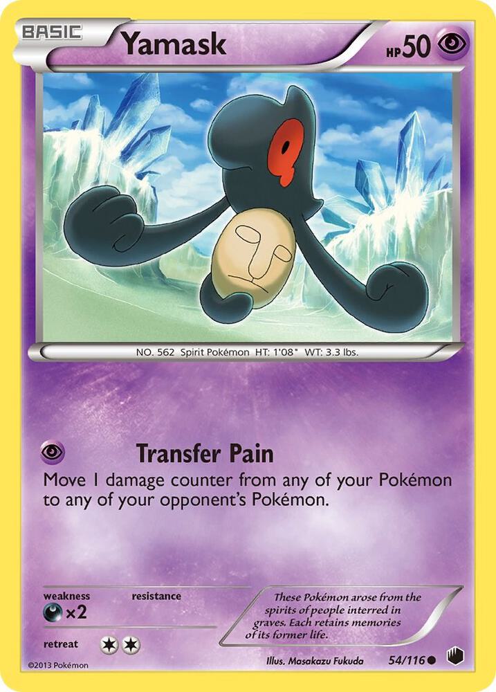 Yamask (54) card image