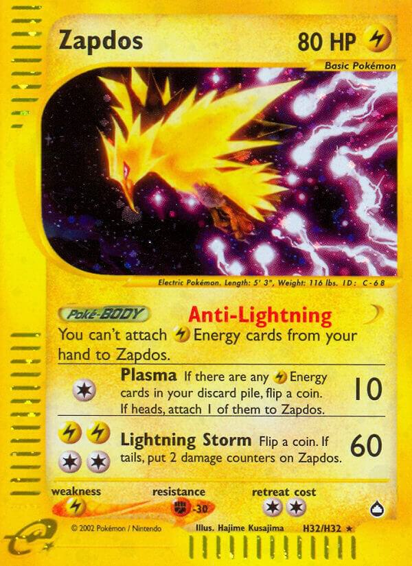 Zapdos (H32) card image