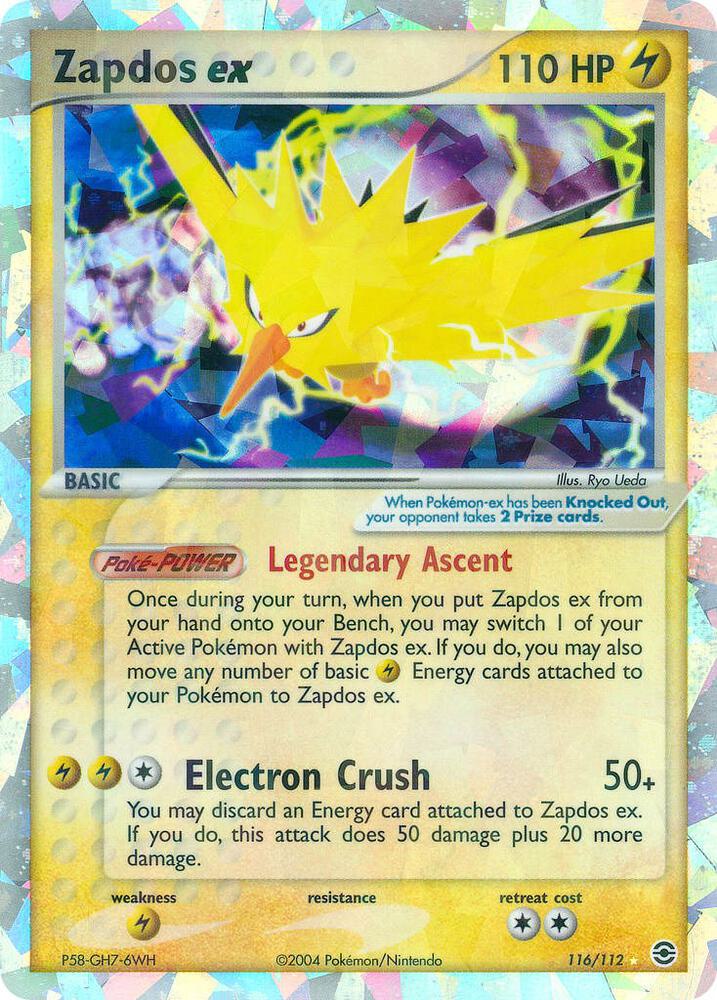 Zapdos ex card image