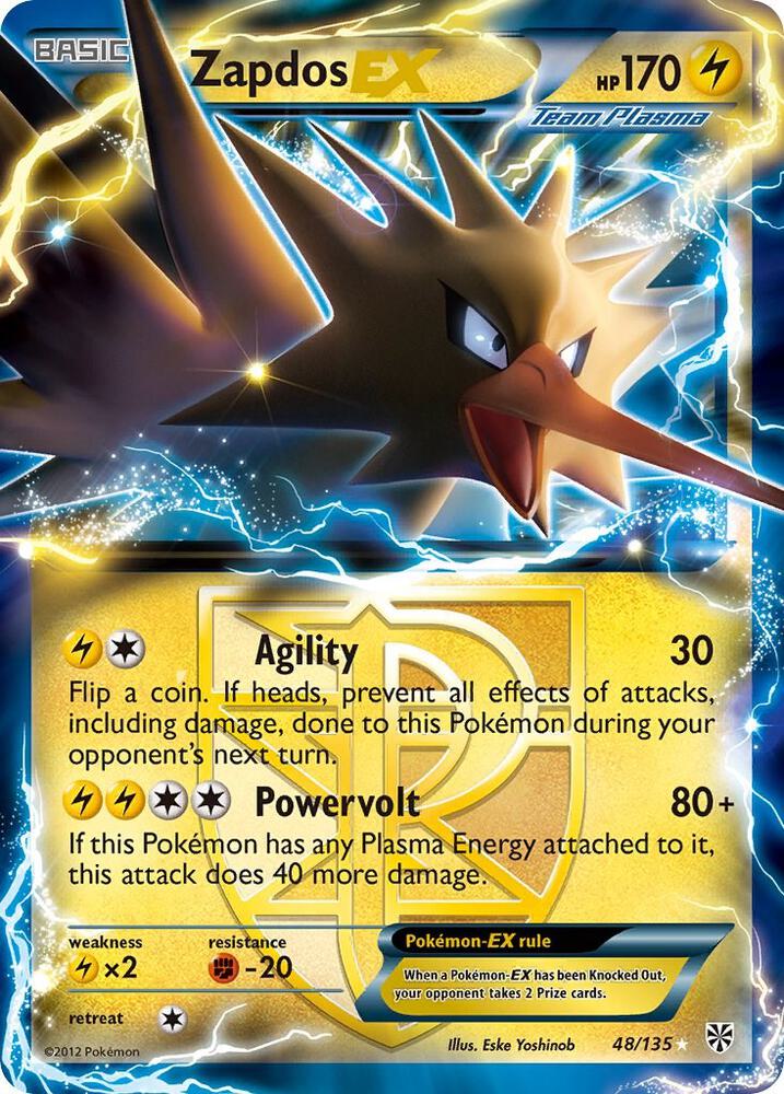 Zapdos EX (Team Plasma) card image