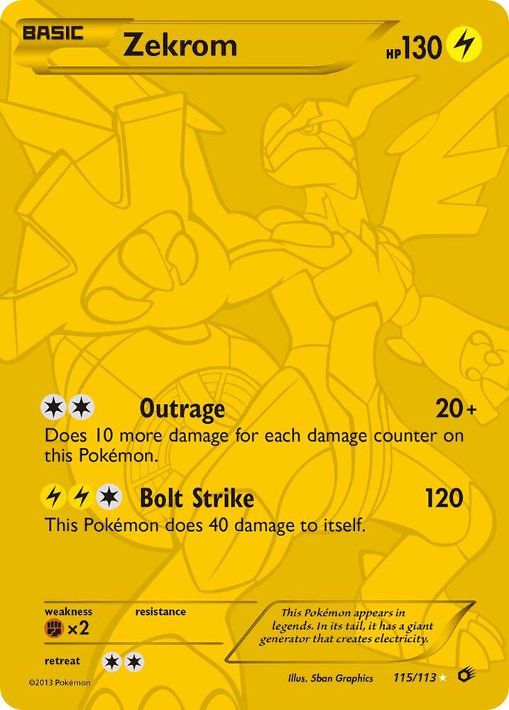 Zekrom (115 Full Art Secret Rare) card image
