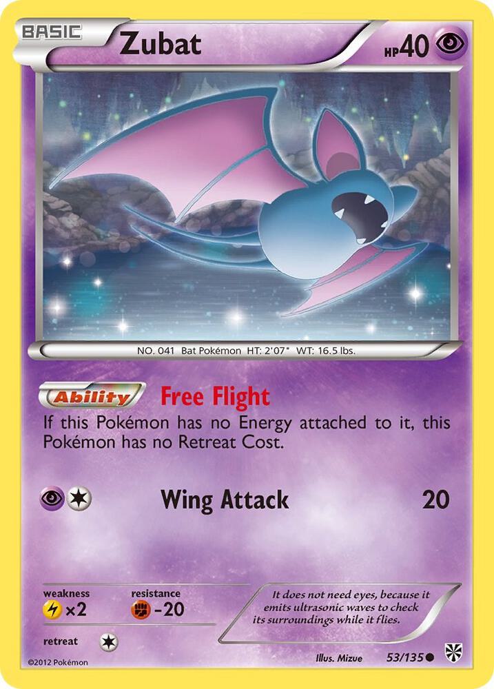 Zubat (53) card image