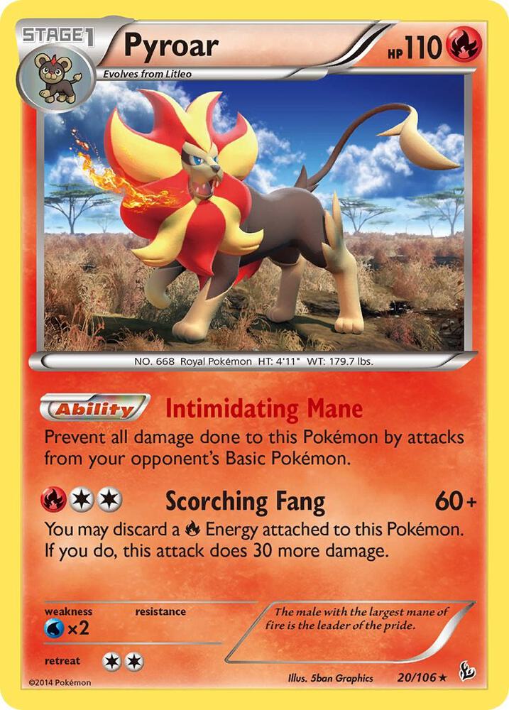 Pyroar card image