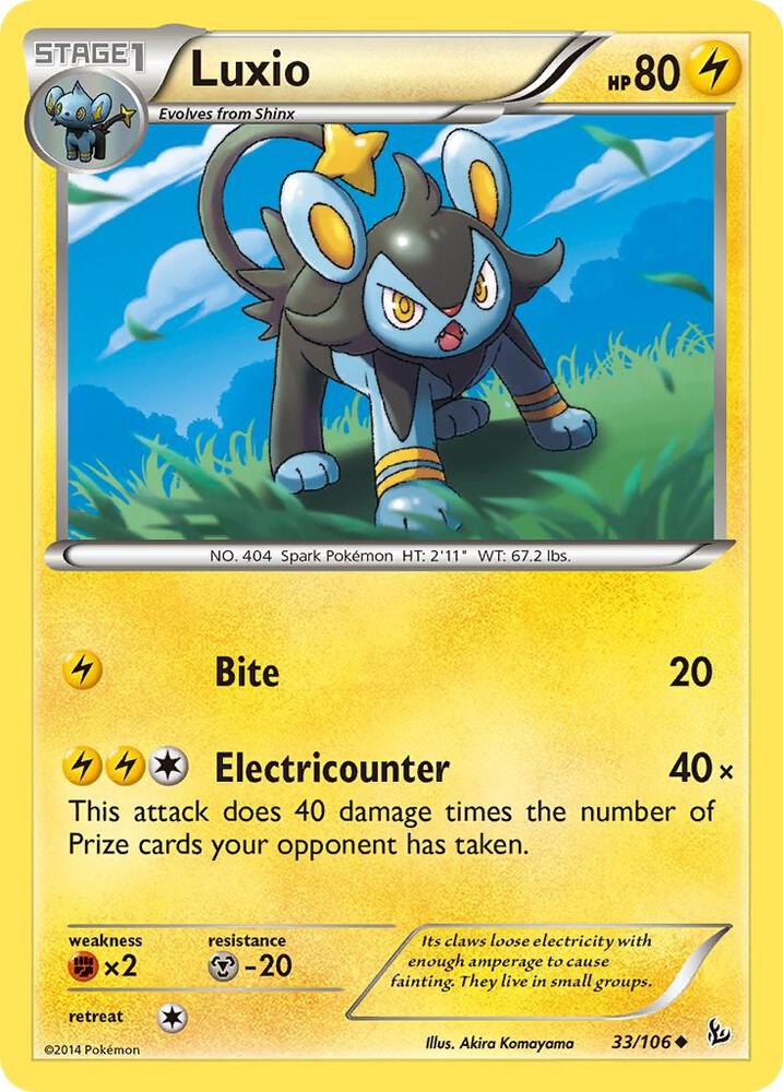 Luxio card image