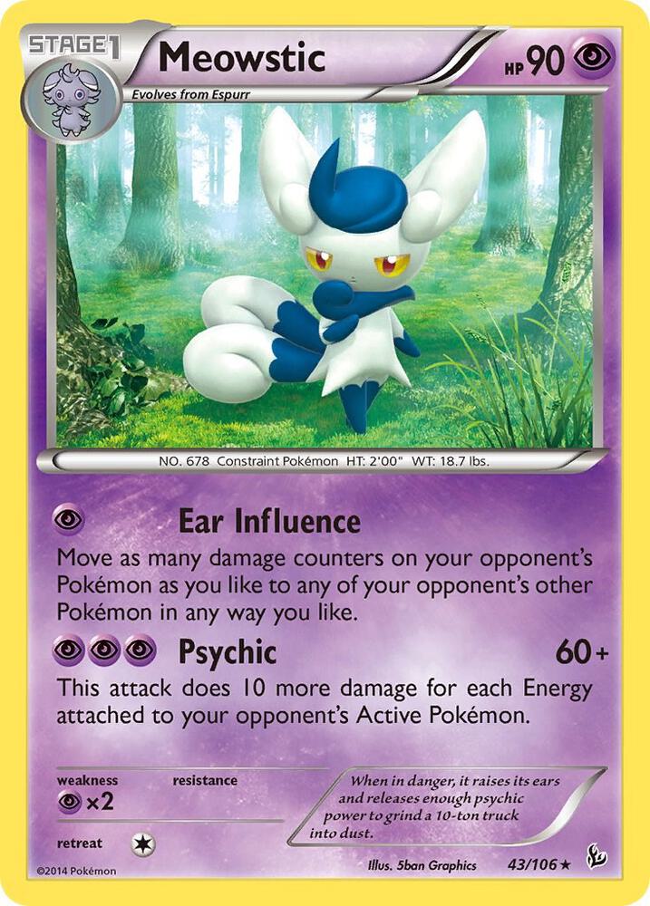 Meowstic card image
