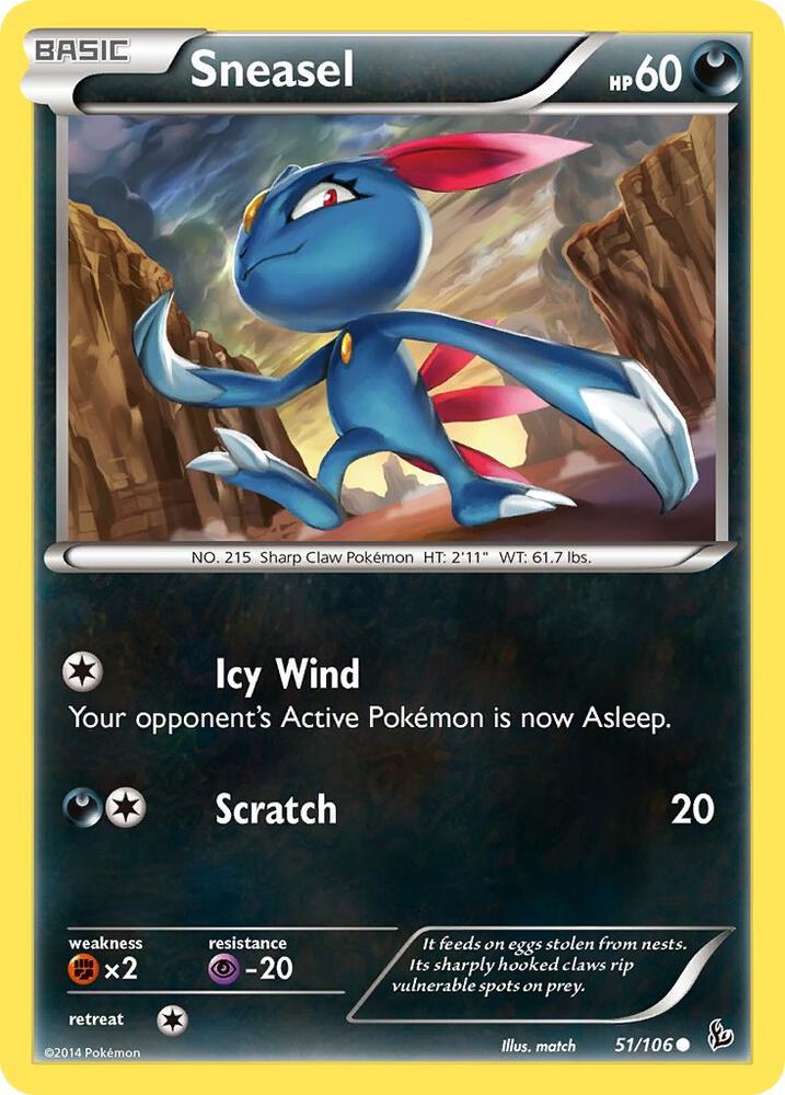 Sneasel (51) card image