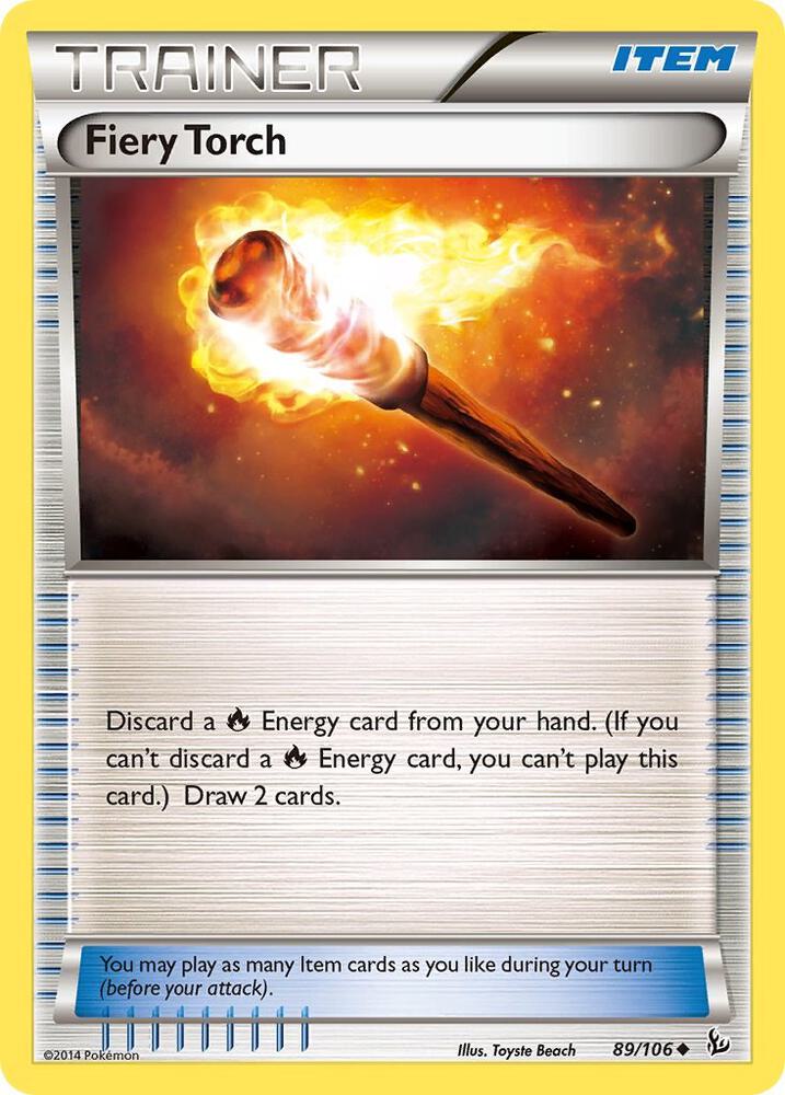 Fiery Torch card image