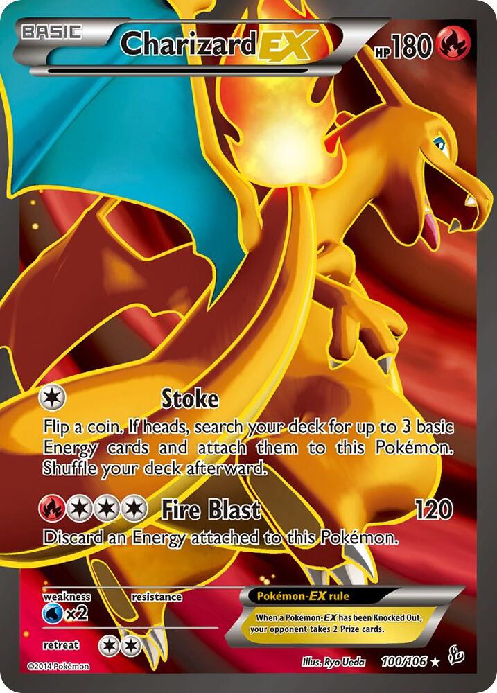 Charizard EX (100 Full Art) card image