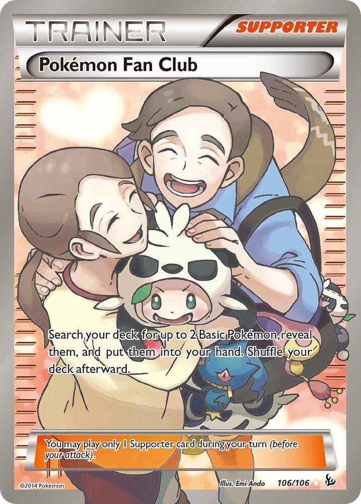 Pokemon Fan Club (106 Full Art) card image