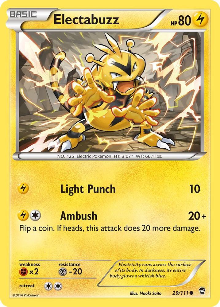 Electabuzz card image