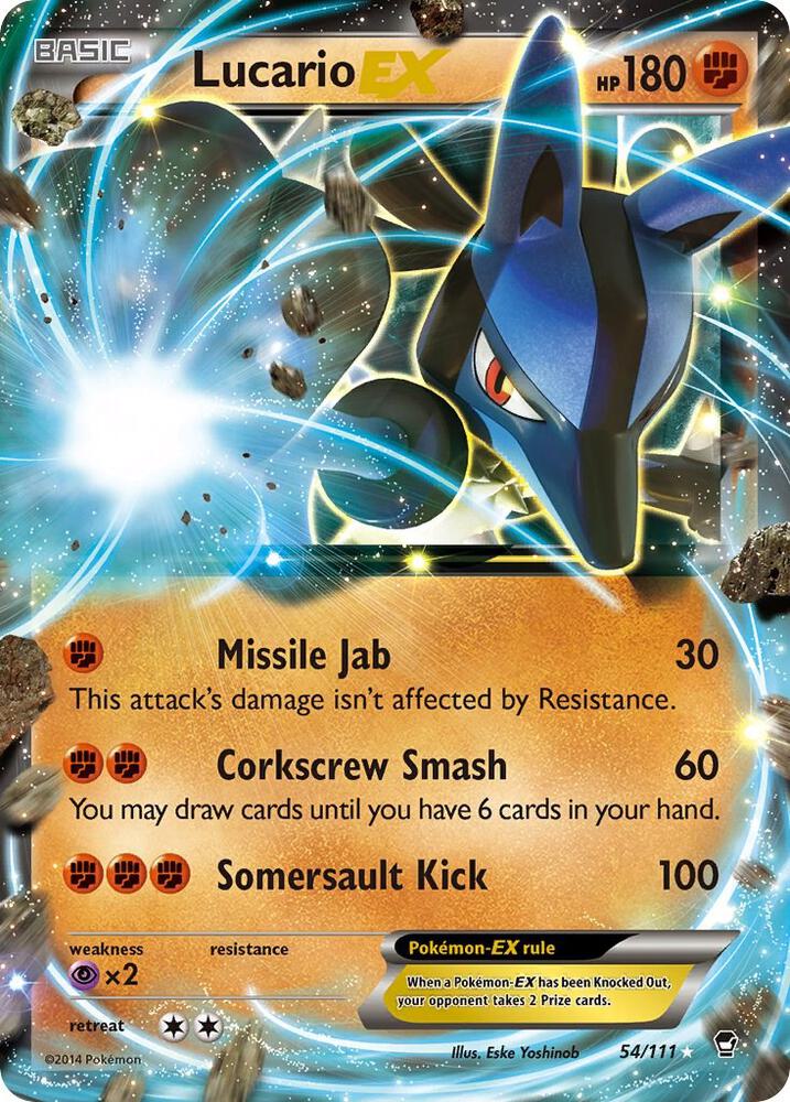 Lucario EX card image