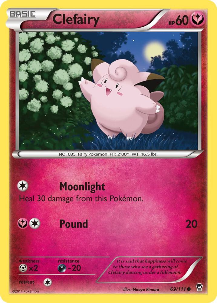 Clefairy (69) card image