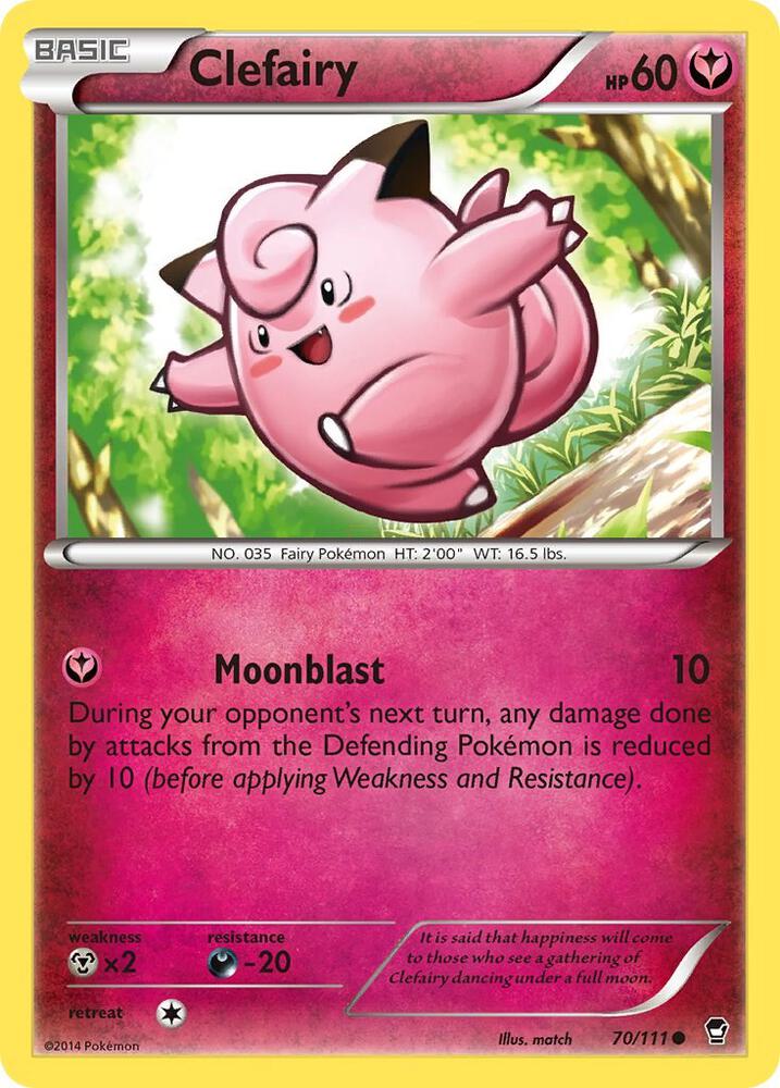 Clefairy (70) card image