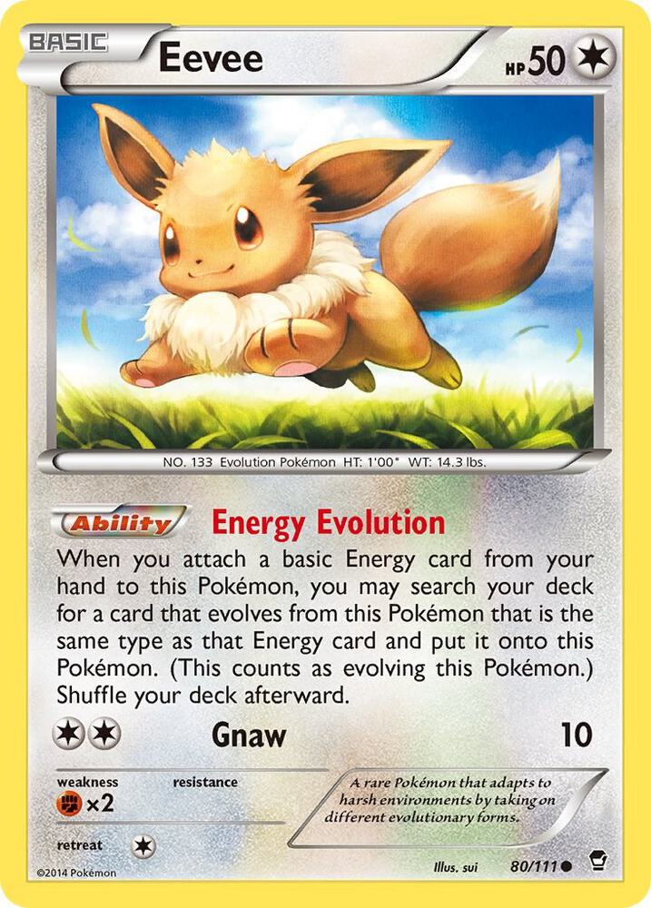 Eevee card image