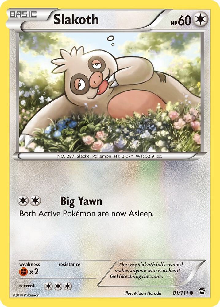 Slakoth card image