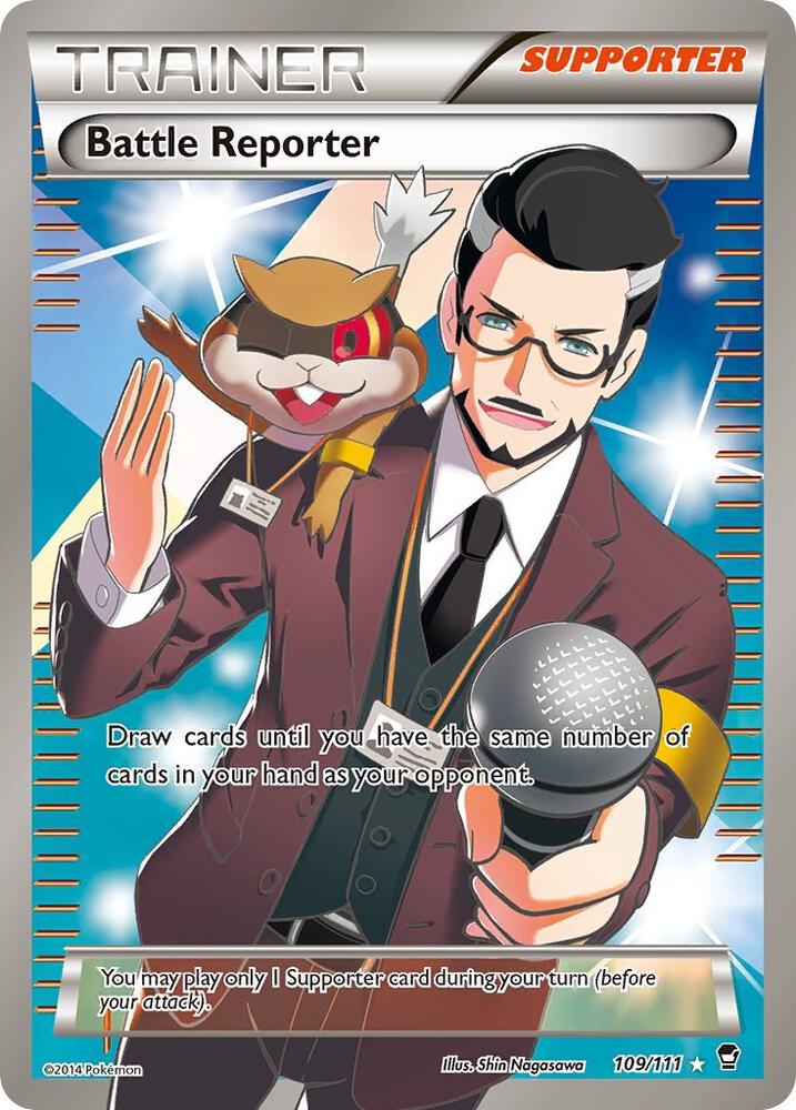 Battle Reporter (109 Full Art) card image