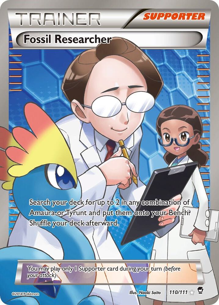 Fossil Researcher (110 Full Art) card image