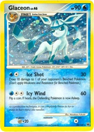 Glaceon - 20/100 (DP Majestic Dawn) card image