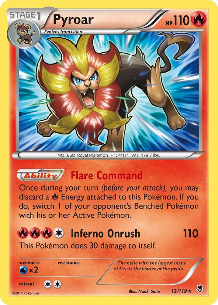 Pyroar card image