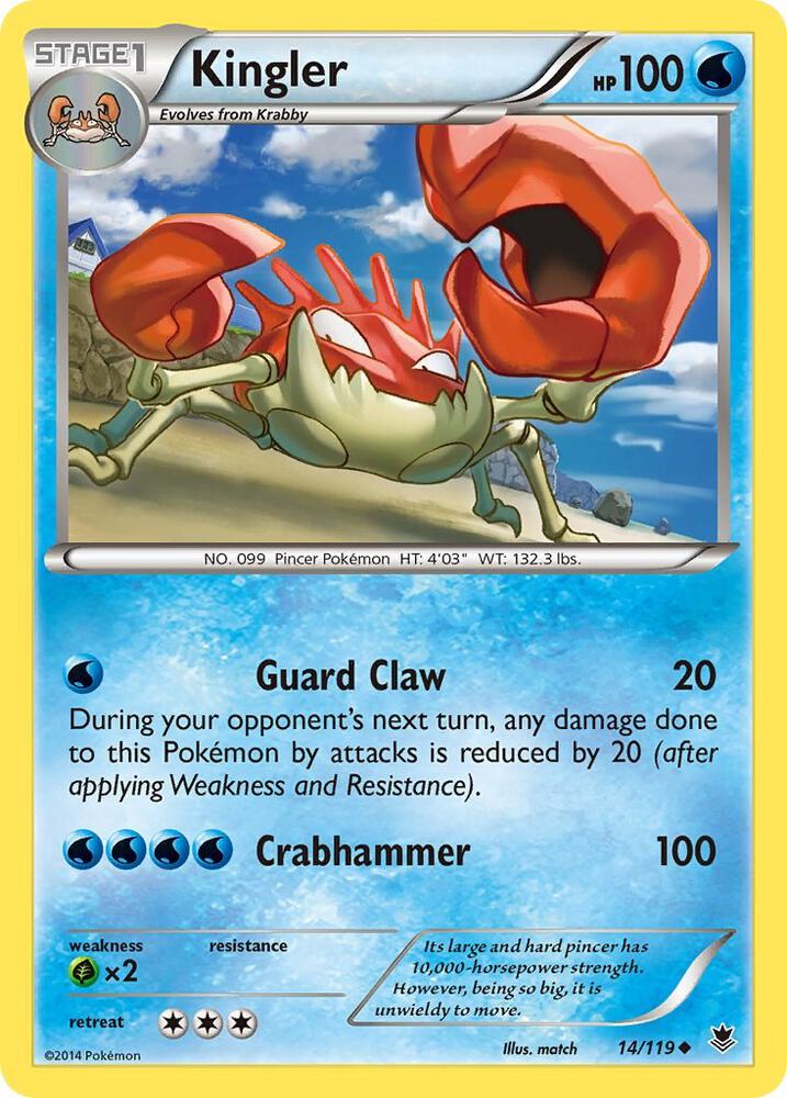 Kingler card image