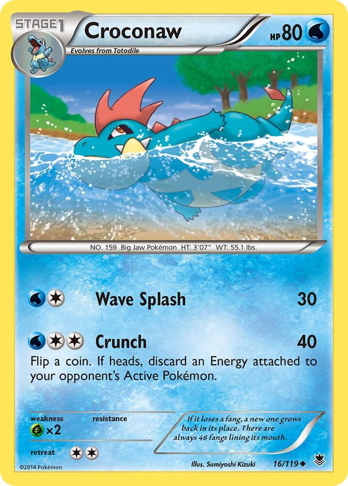 Croconaw card image