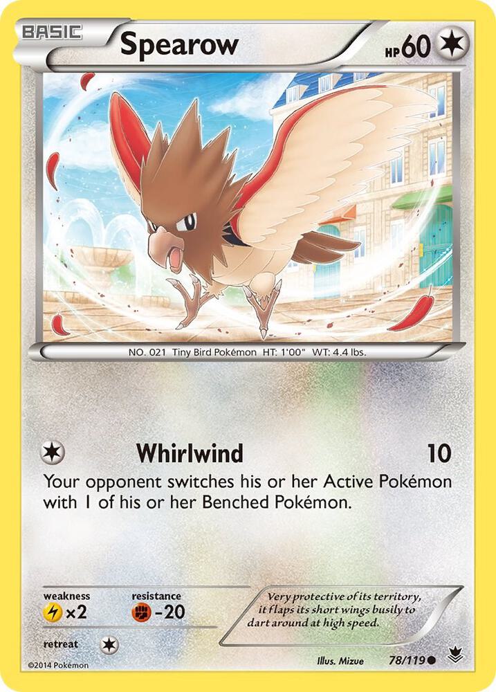 Spearow card image