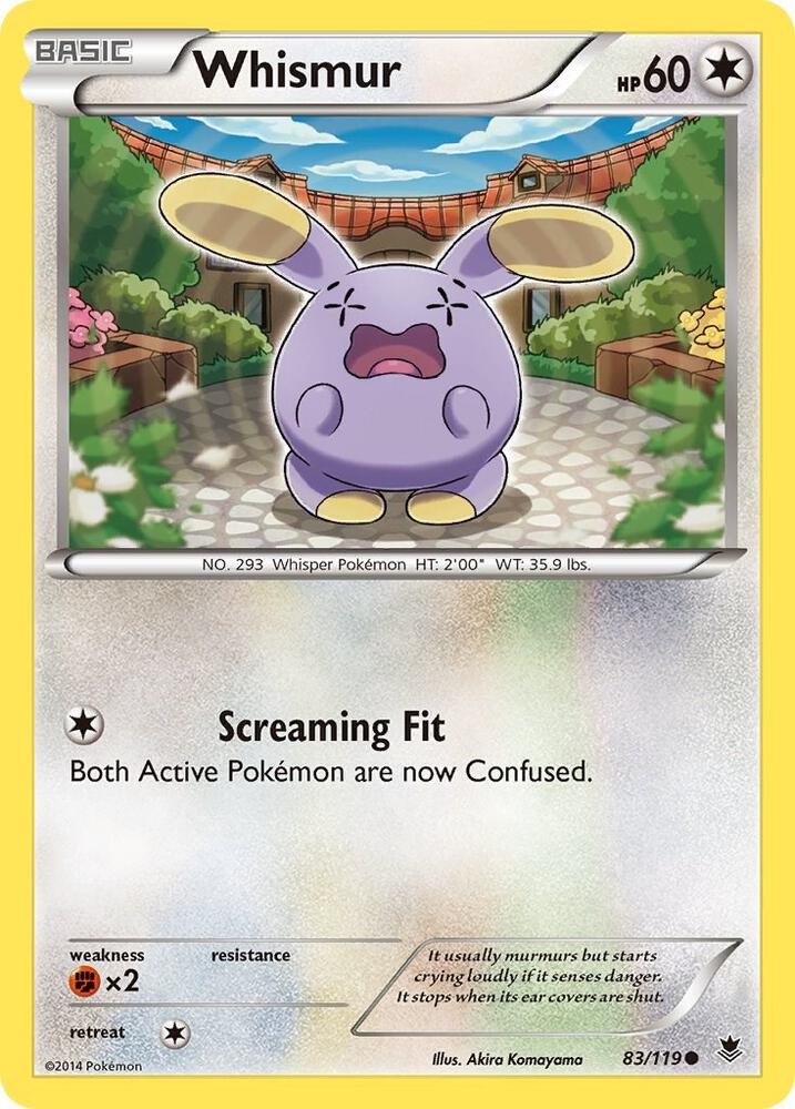 Whismur card image