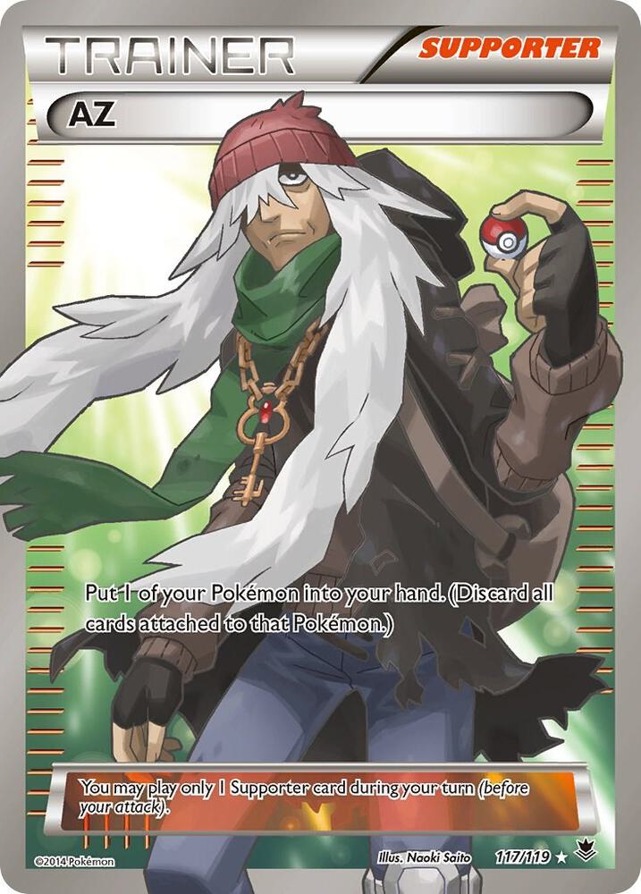 AZ (117 Full Art) card image