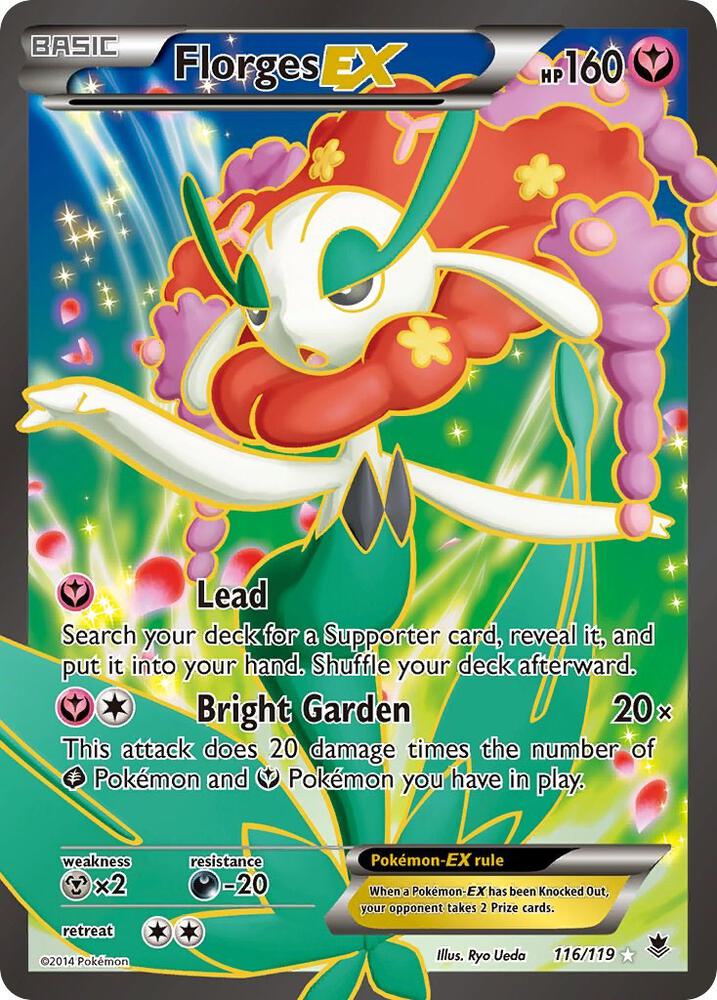 Florges EX (116 Full Art) card image