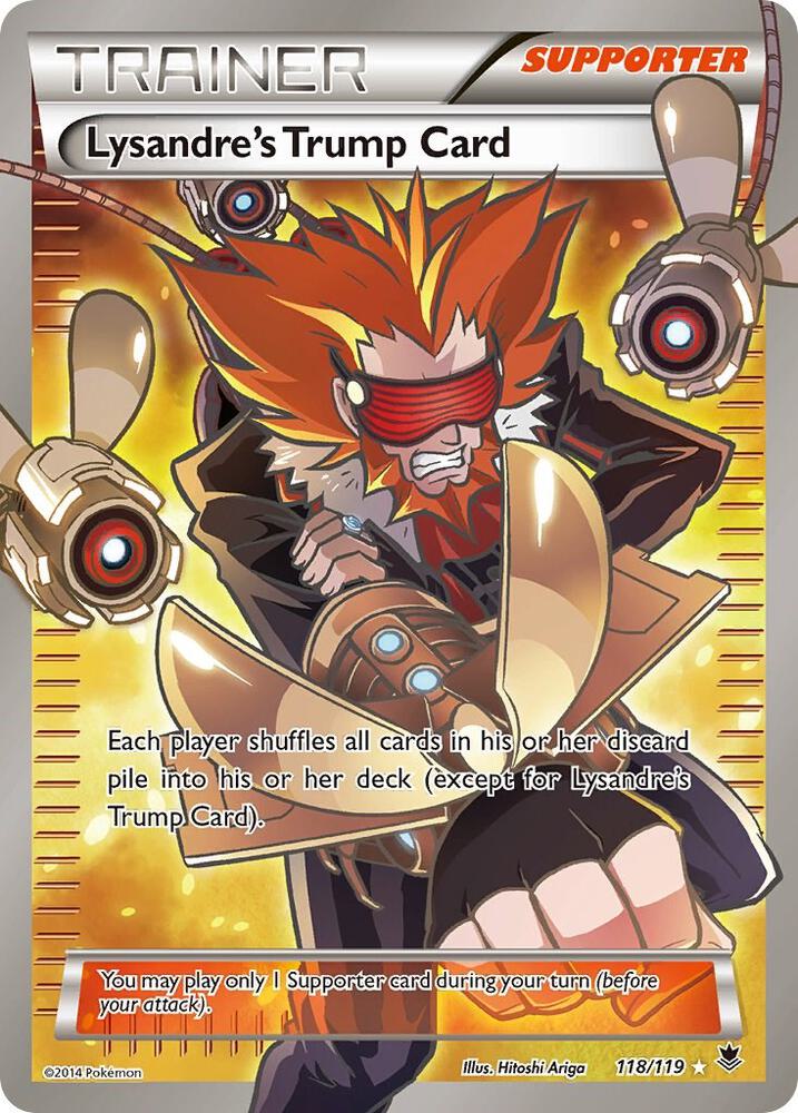 Lysandre's Trump Card (118 Full Art) card image