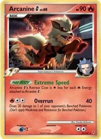 Arcanine G - 15/147 card image