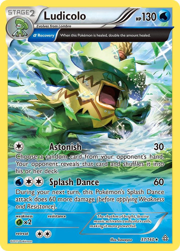Ludicolo (Alpha) card image