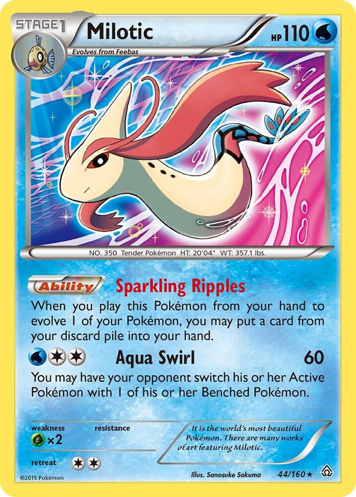 Milotic card image
