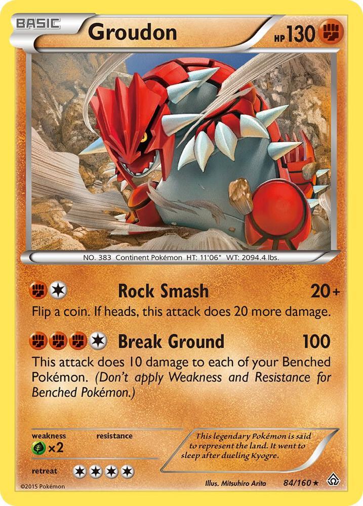 Groudon card image