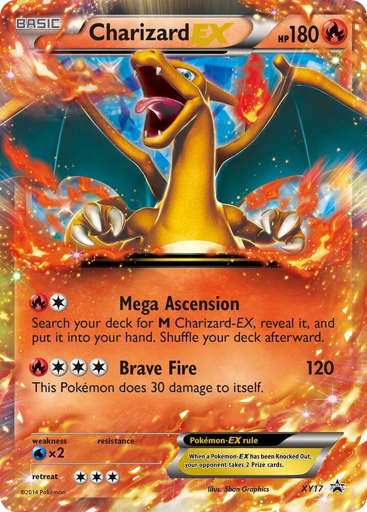 Charizard EX - XY17 card image