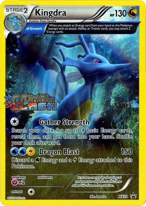 Kingdra - XY39 (Prerelease) [Staff] card image