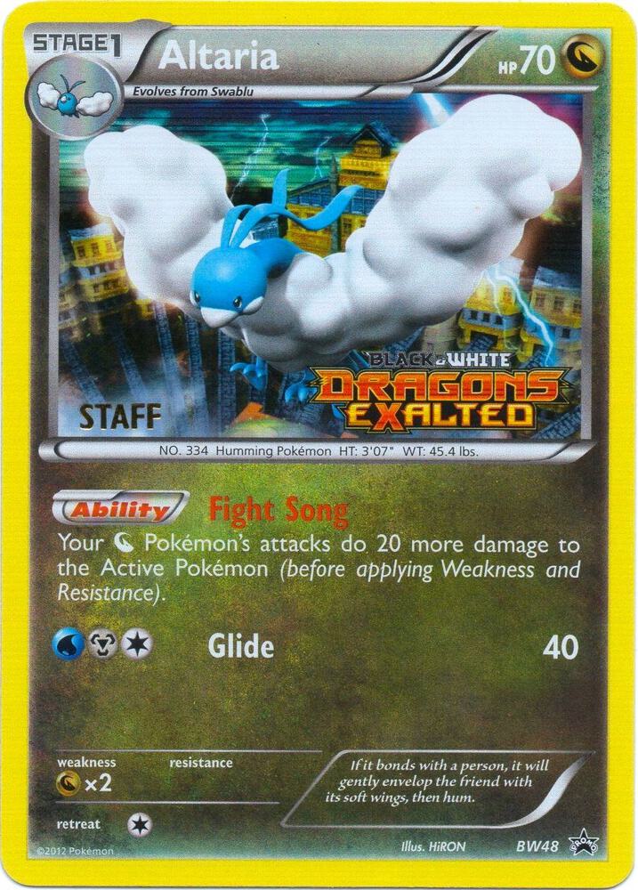 Altaria - BW48 (Prerelease) [Staff] card image