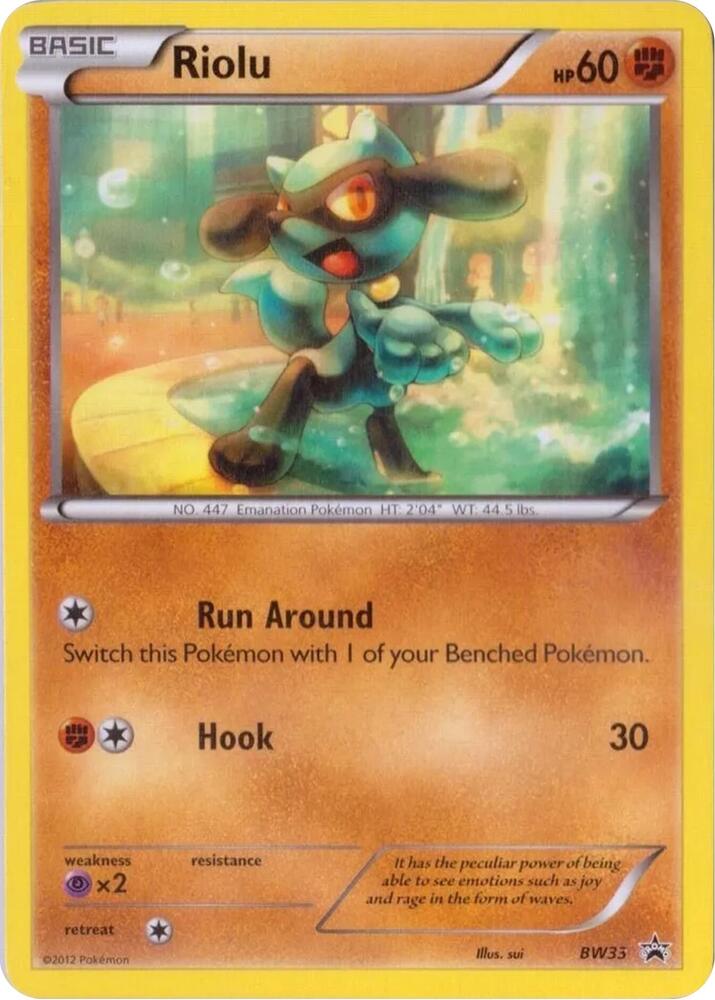 Riolu - BW33 card image