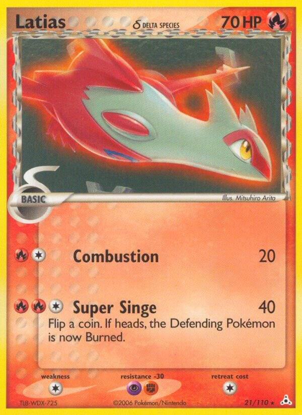 Latias - 21/110 card image