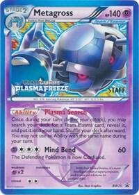 Metagross - BW75 (Team Plasma) (Prerelease) [Staff] card image