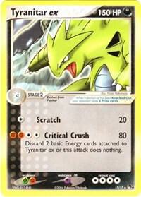 Tyranitar ex (Non-Holo) card image