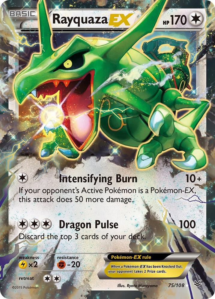 Rayquaza EX (75) card image