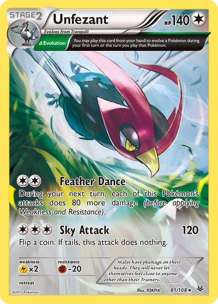 Unfezant (81 Delta) card image