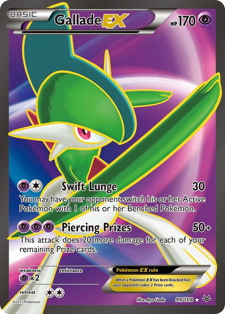 Gallade EX (99 Full Art) card image