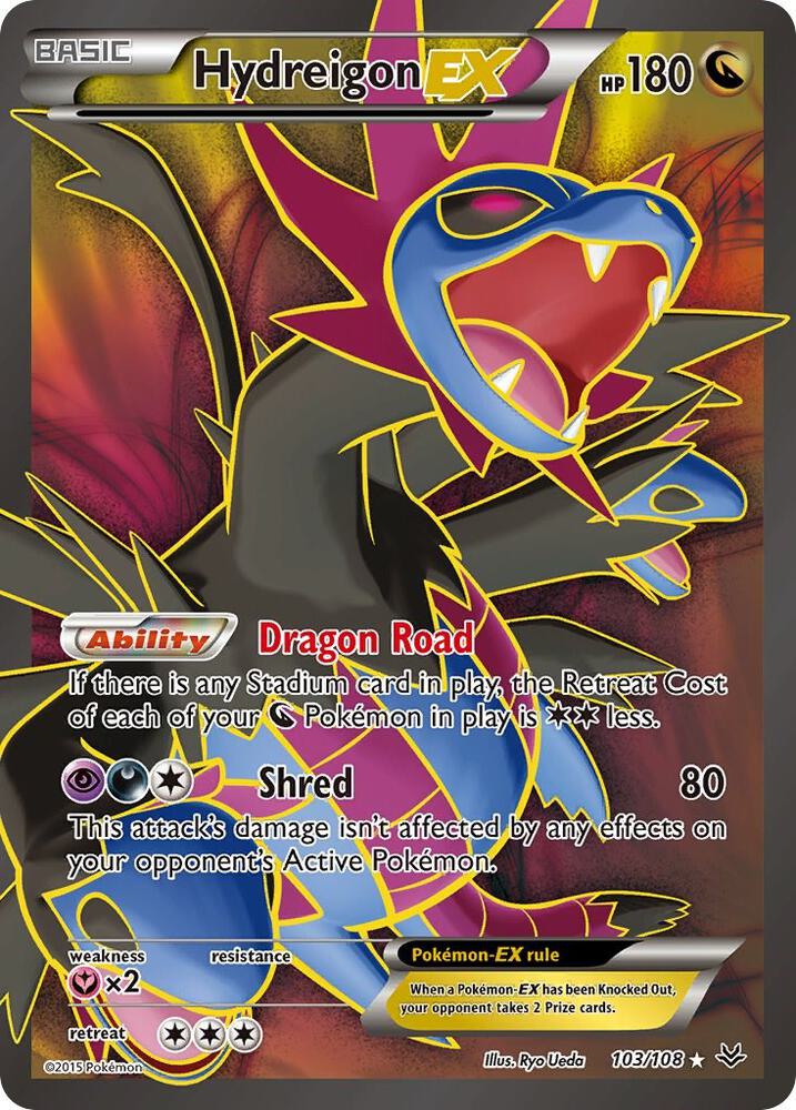 Hydreigon EX (103 Full Art) card image