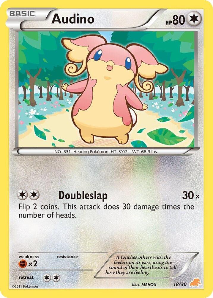 Audino (#18) card image