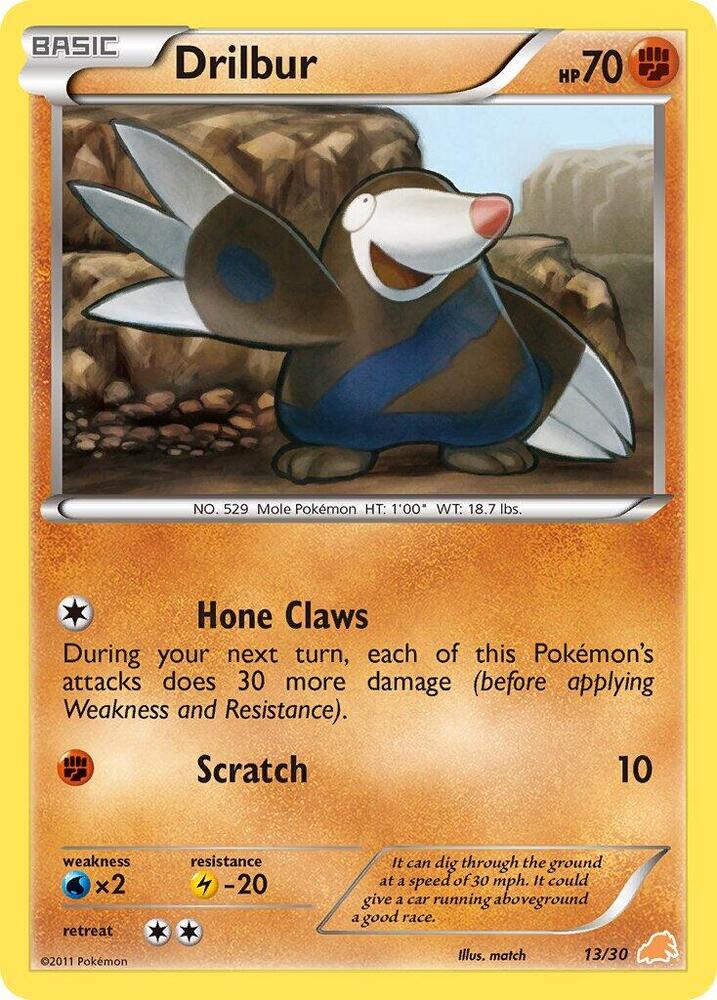 Drilbur (#13) card image